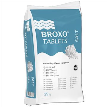 Broxo onthardingszout tabletten - zak 25 kg