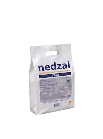 nedzal® softener salt blocks - bag 8kg (2×4 kg)