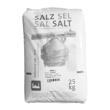 K+S vacuüm industriezout korrel - zak 25 kg