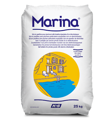 Marina zwembadzout tabletten - zak 25 kg