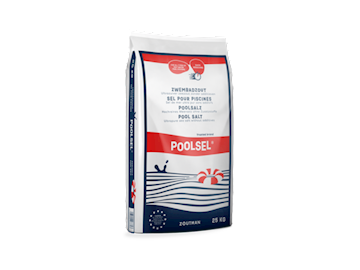 Poolsel zwembadzout korrel - pallet 40x 25 kg